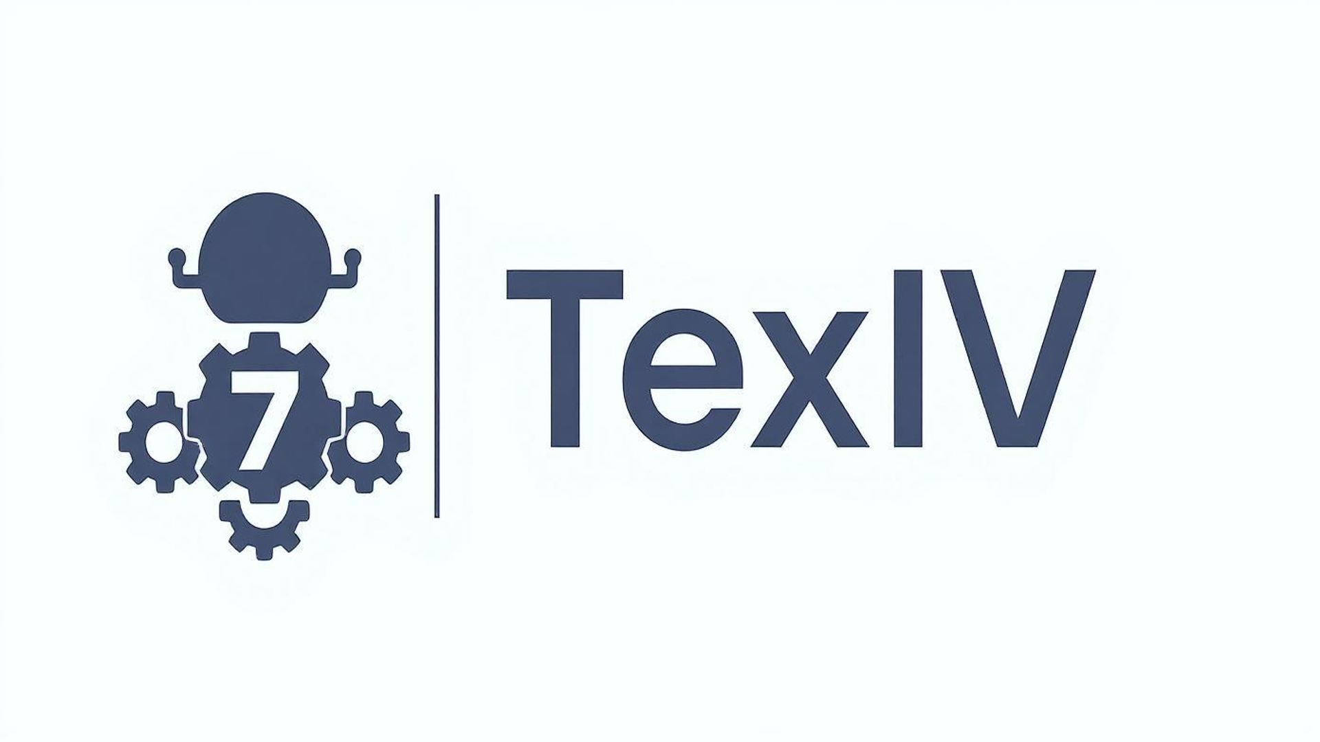TexIV logo and project wordmark
